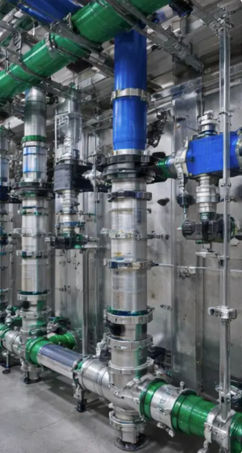 Pipe Rack Systems for Liquid Cooling Image